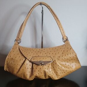 FURLA BRERA  OSTRICH SHOULDER BAG
